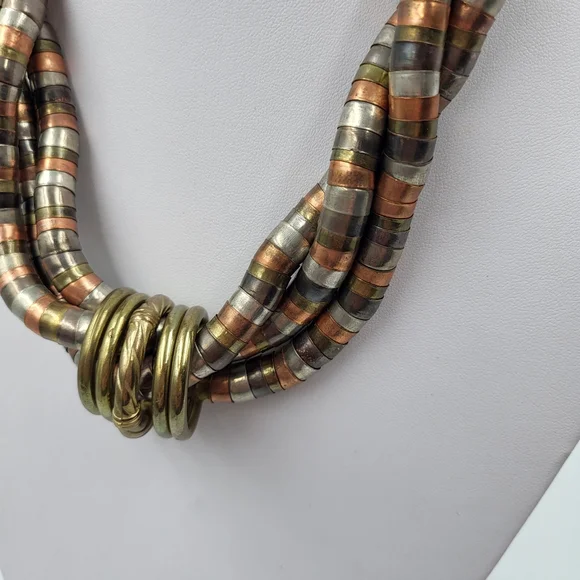 Multi-tone Metal Statement Piece - Picture 4 of 6